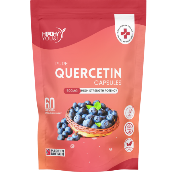 Pure Quercetin Capsules 500mg